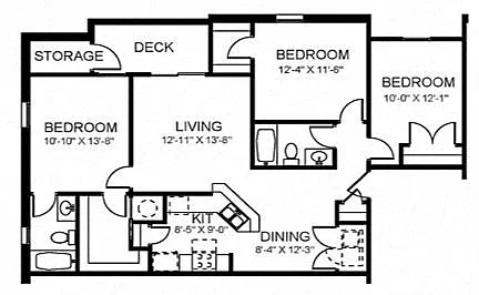 Floor plan The Cardinal