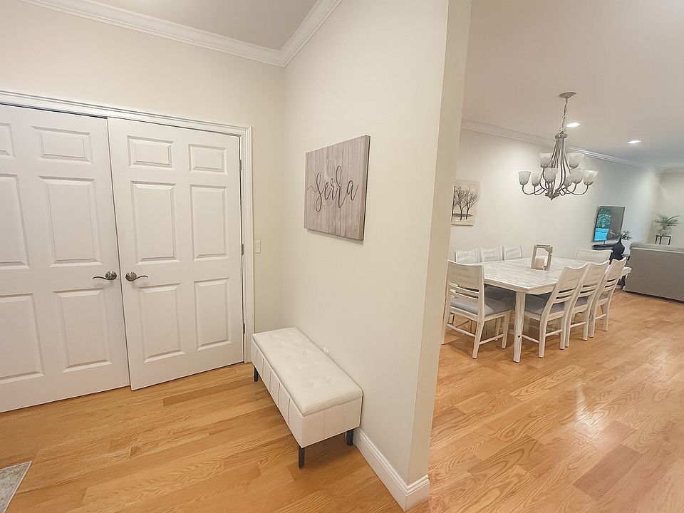 Beautiful entryway with large closet