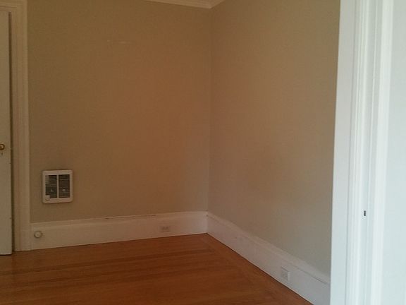 View into bedroom from living room