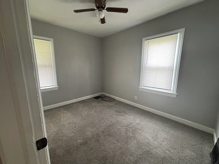 The view of Bedroom 1 from the doorway