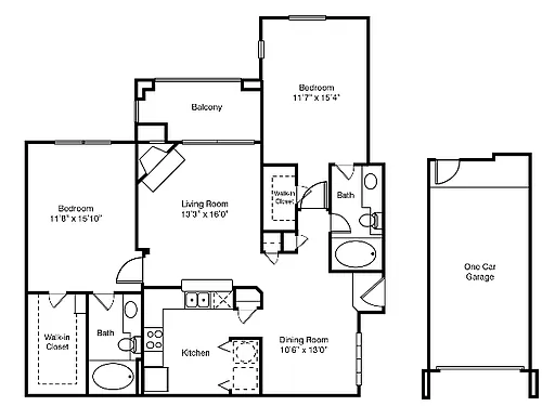 Floor plan The Ascona