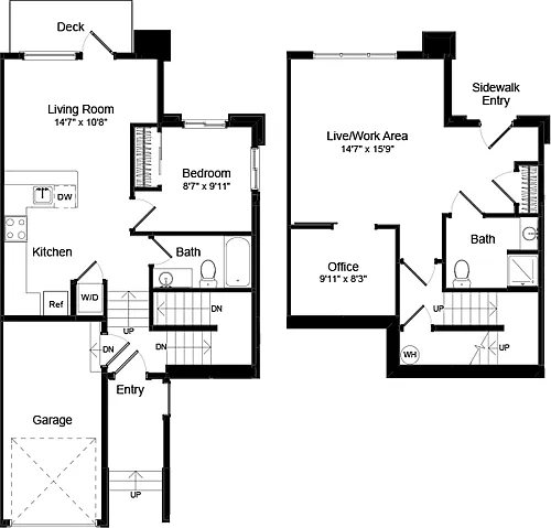 Floor plan Live Work 3 - Phase III
