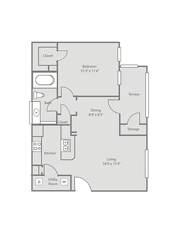 Floor plan P-A1
