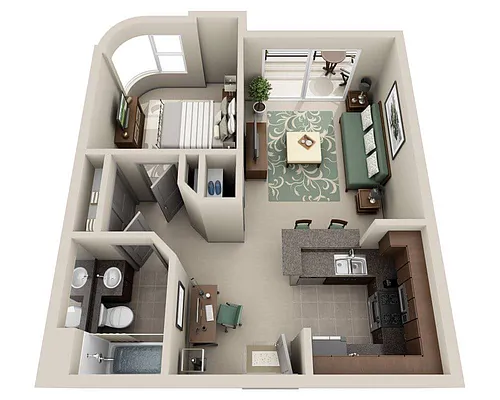 Floor plan Mariner (A1B)