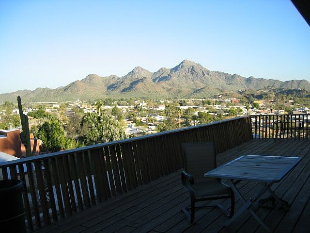 Deck View to Squaw Peak