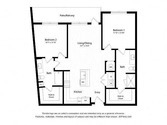 Floor plan 2E