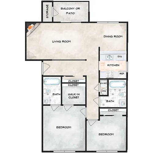 Floor plan Sequoia