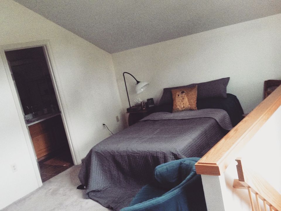 Loft bedroom with full new barthroom, closet and storage spa