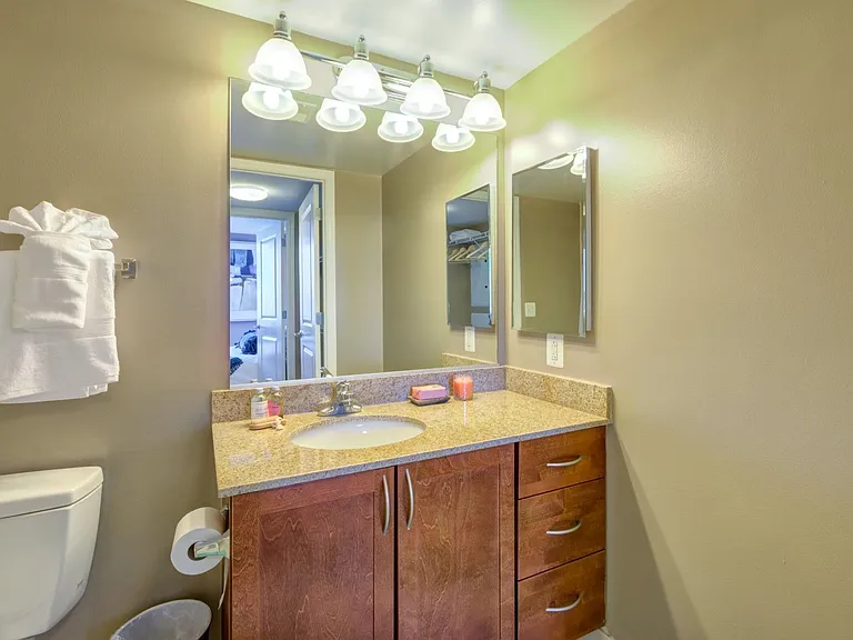 Bathrooms with Upgraded Cabinets and Countertops