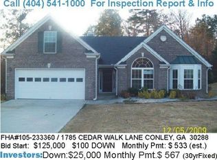 1785 Cedar Walk Ln, Conley, GA 30288