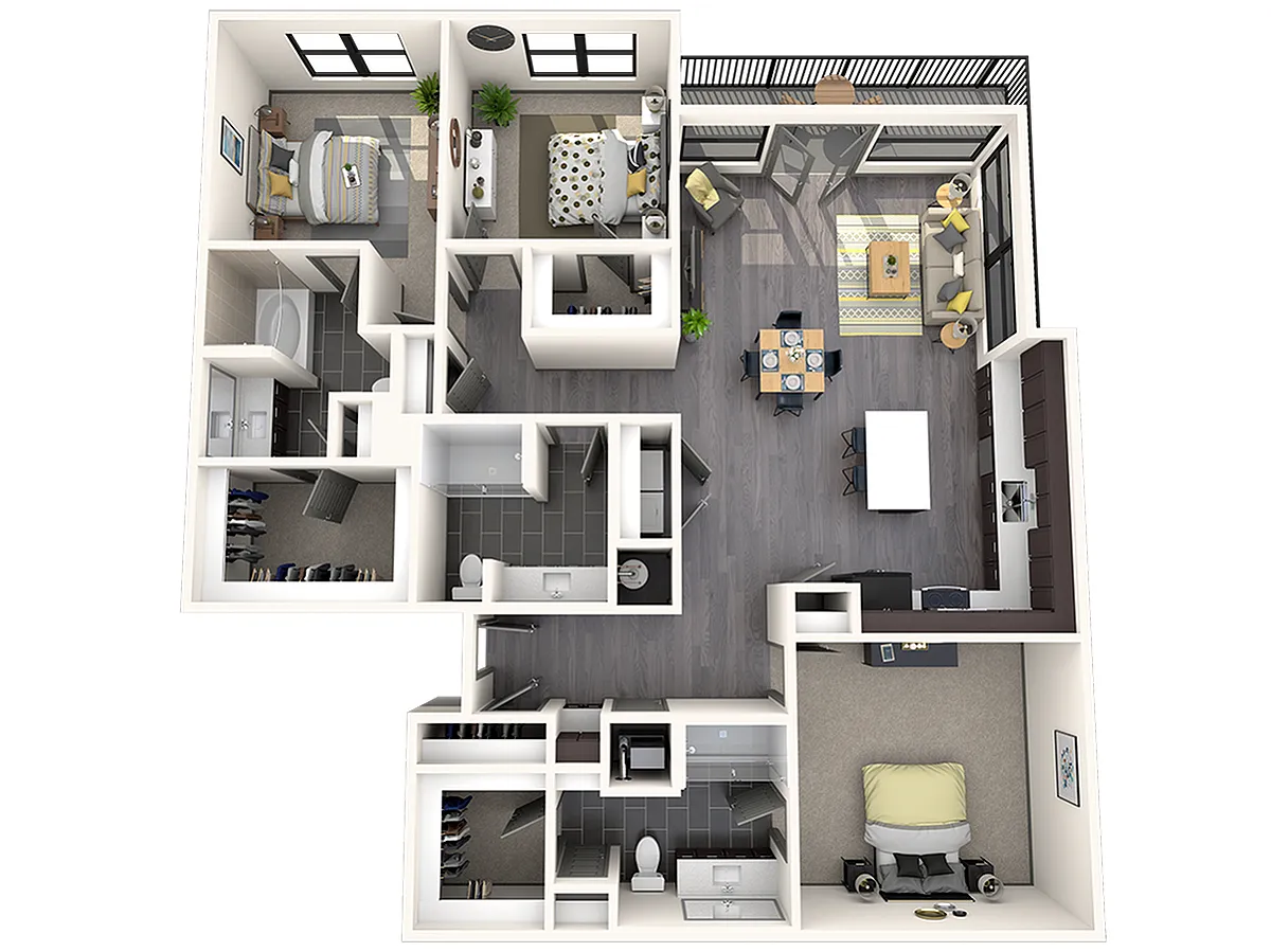Floor plan 3A
