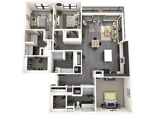 Floor plan 3A