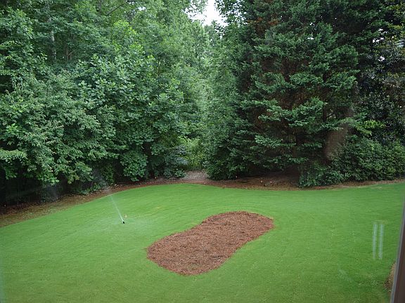 Fresh landscaping