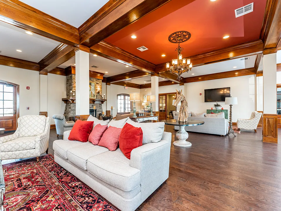 Interior of the clubhouse