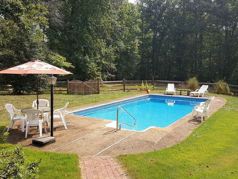 Pool and furniture