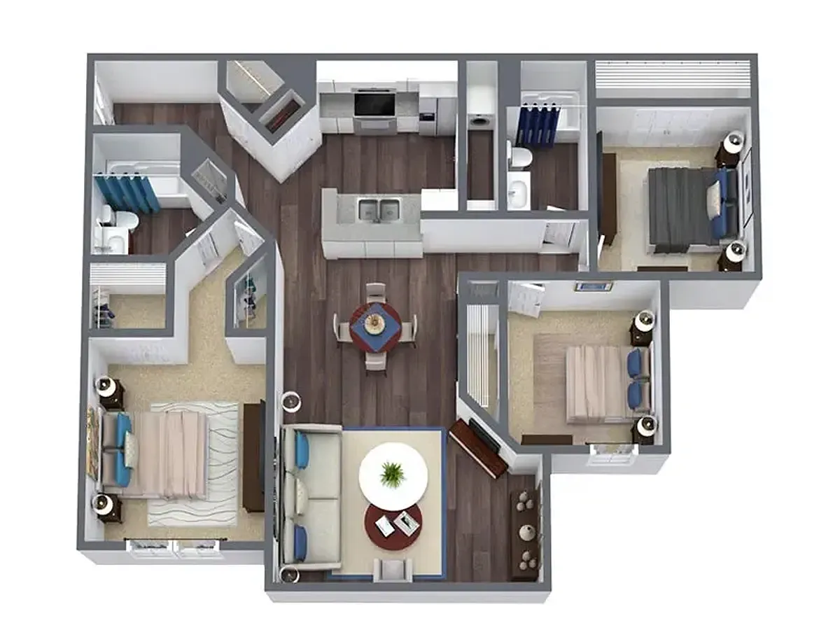 Floor plan C1 SLV