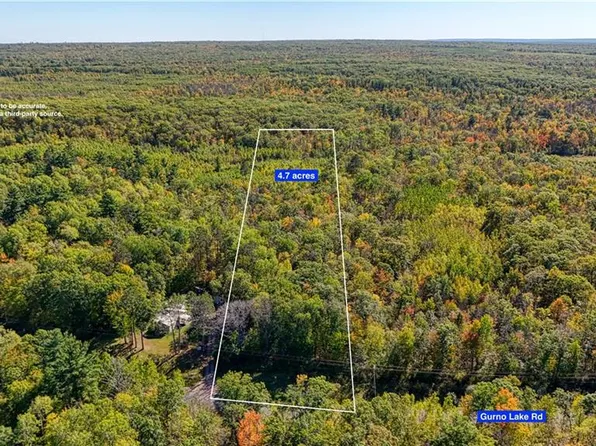 4.7 acres on Gurno Lake Road, Hayward, WI 54843