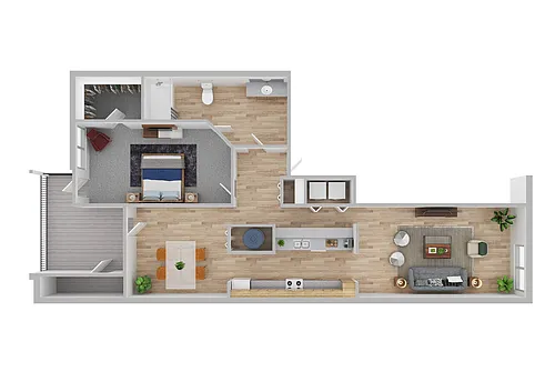 Floor plan Windjammer 1
