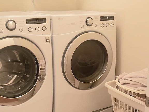 Downstairs Laundry room, washer dryer included.