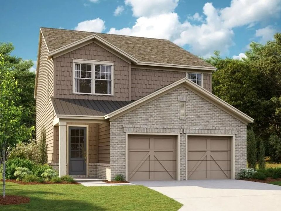 Front Elevation Rendering is for illustrative purposes. Actual exterior selections may vary by homes