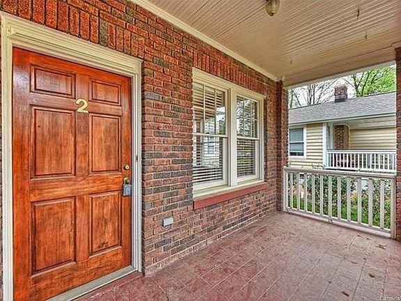 Spacious covered front porch