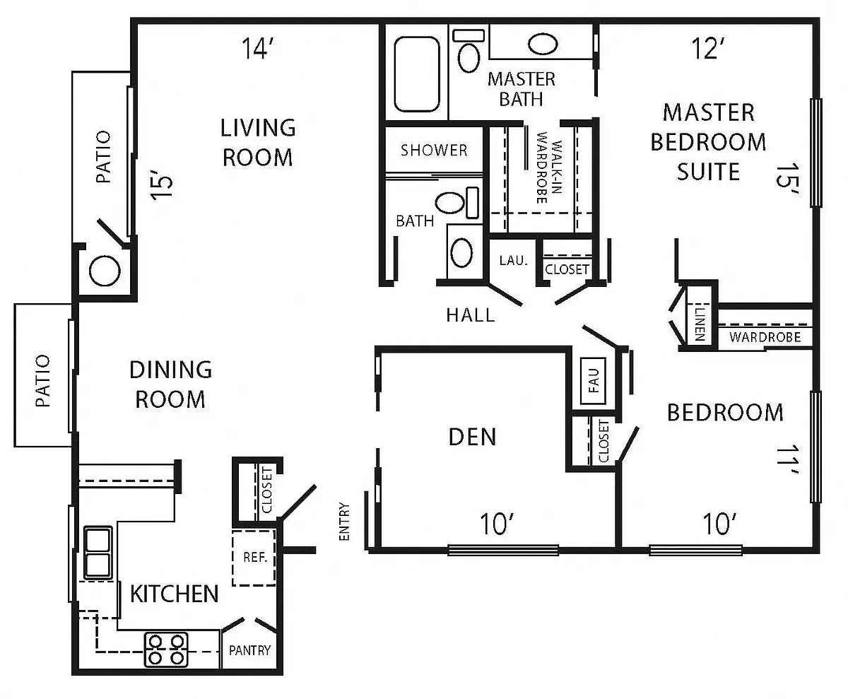 Floor plan Dracaena