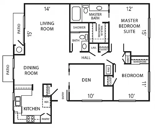 Floor plan Dracaena