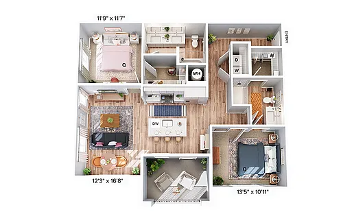 Floor plan B2-VARIATION