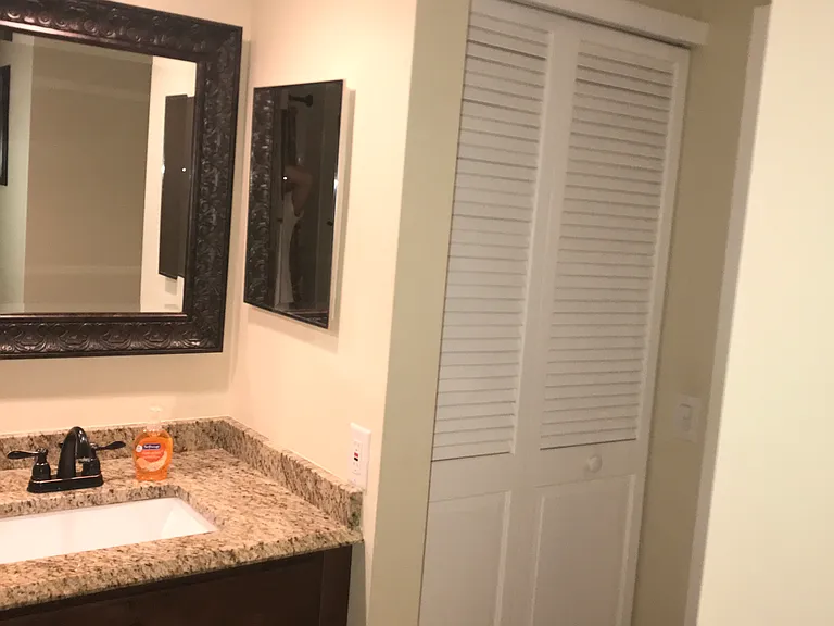 large closet in 2nd bedroom