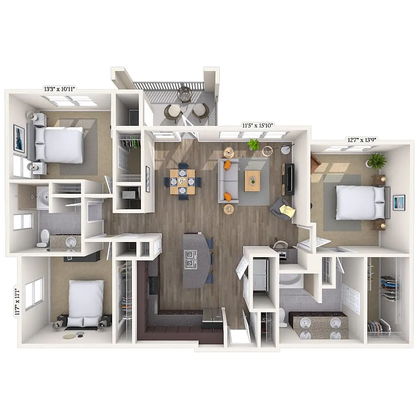 Floor plan Klein