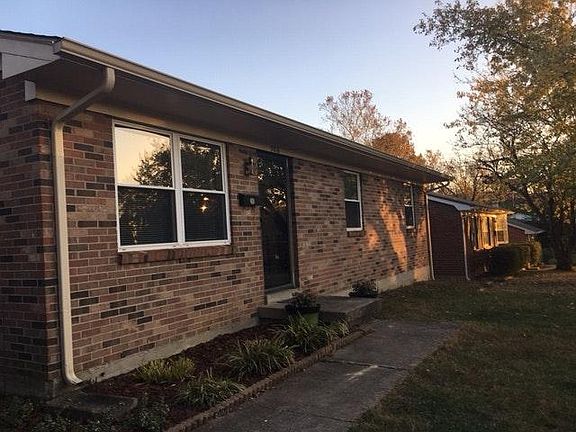 Front of house near end of street with very little traffic