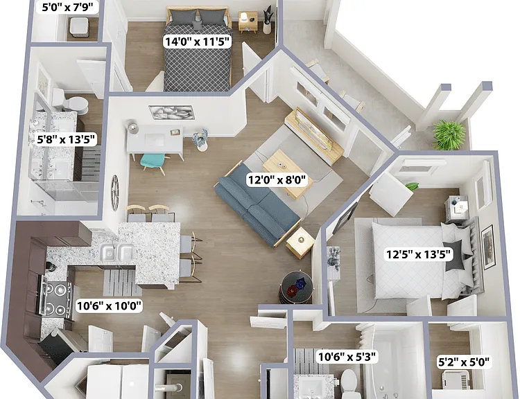 Pendleton Floorplan Diagram