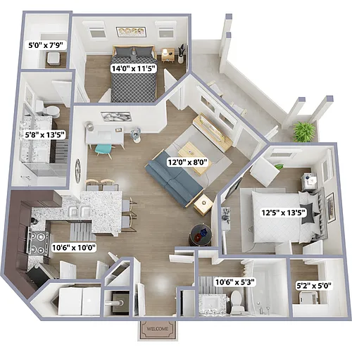 Floor plan Pendleton