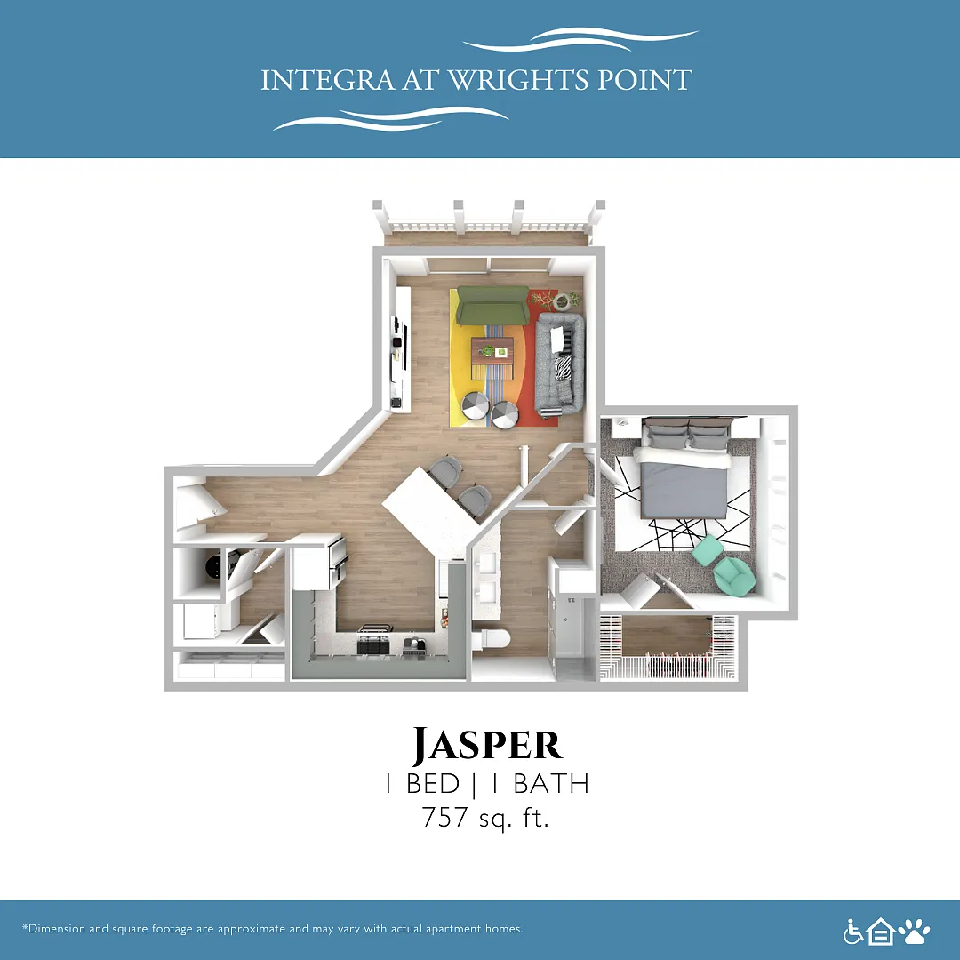 Floor plan 1B