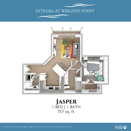 Floor plan 1B
