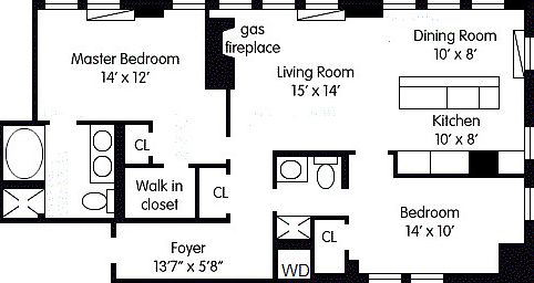 2nd image of 150 Nassau St APT 15D