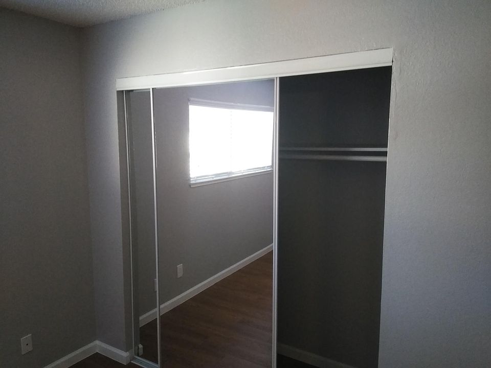 Reflective closet doors