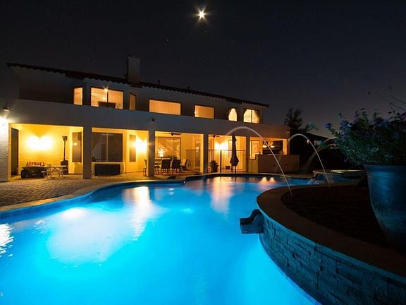 exterior from pool