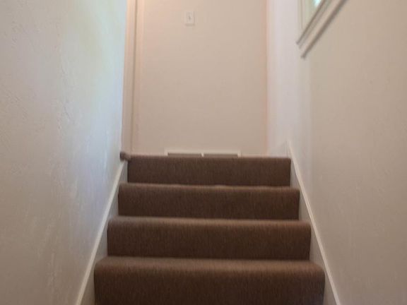 Entry stairwell.
