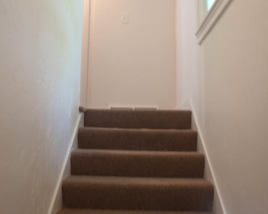 Entry stairwell.