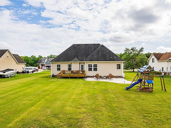 Backyard; Concrete Patio