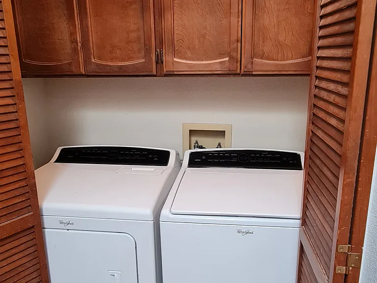 In unit laundry -- washer and dryer