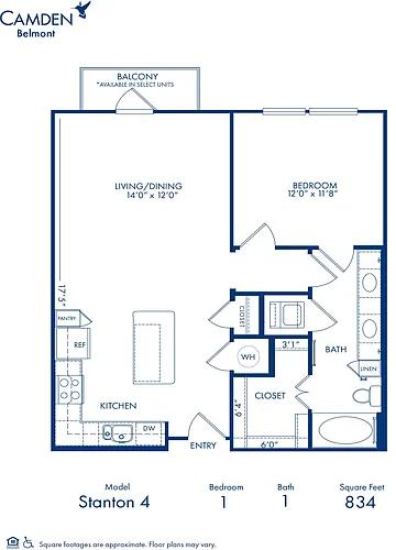 Floor plan Stanton 4