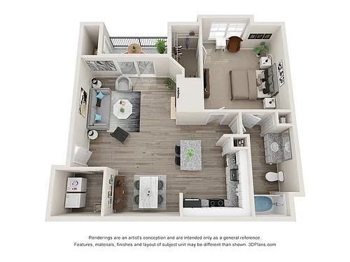 Floor plan The Downtown