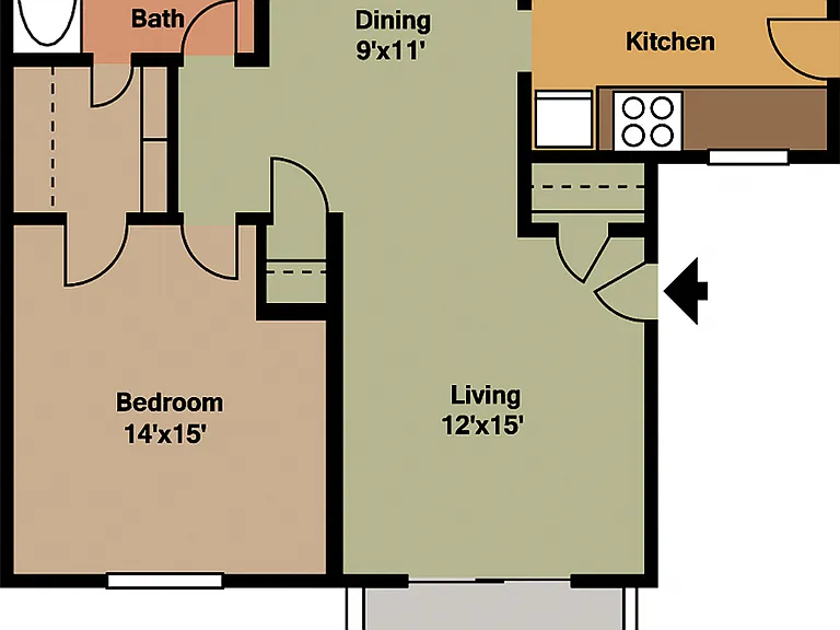 The Flats @ 1885 Apartments — Photo 14