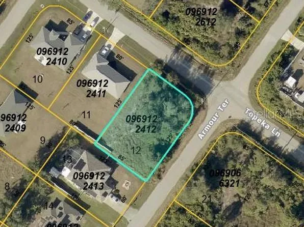 LOT 12 Topeka Ln Lot 12, North Pt, FL 34291
