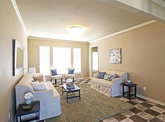 Living room from entry hall.