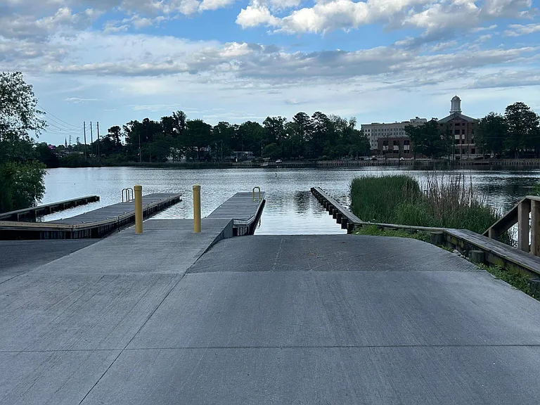 Public boat ramp. .5 miles away