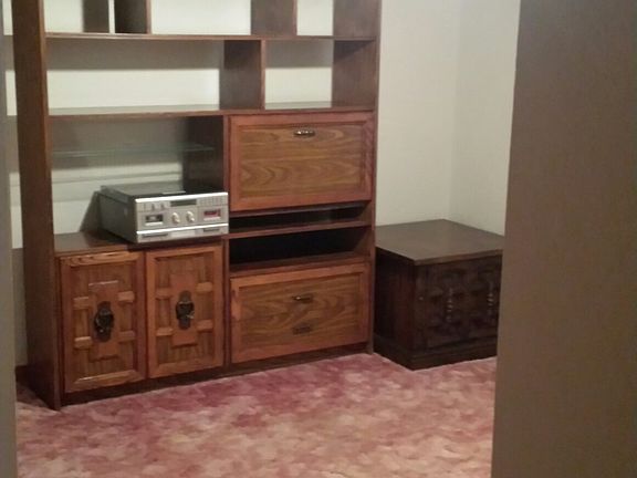 bedroom w 2 closets