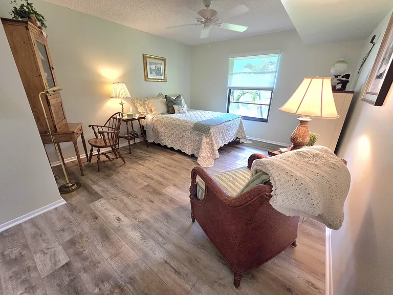 Entering the spacious Bedroom